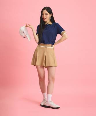 Celine プリーツキュロットパンツ サイズ34 セール】 チノキュロットプリーツショートパンツ（ベージュ