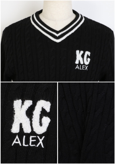 Electric Golf セーター Lサイズ ブラック Electric Golf セーター Lサイズ ブラック Electric Golf