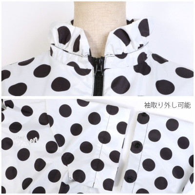 雨の日も可愛いくゴルフ♪耐水圧1万mmの高機能！撥水防水レインウェア