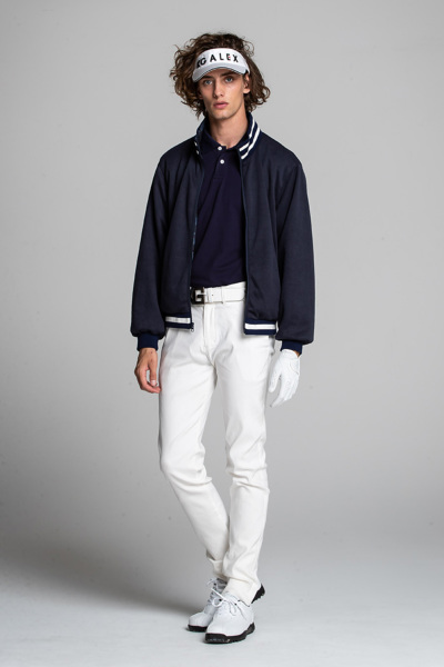 メンズリバーシブルブルゾン ジップアップショート韓国系 g4471 High neck zip-up short blouson/ハイネックジップアップ