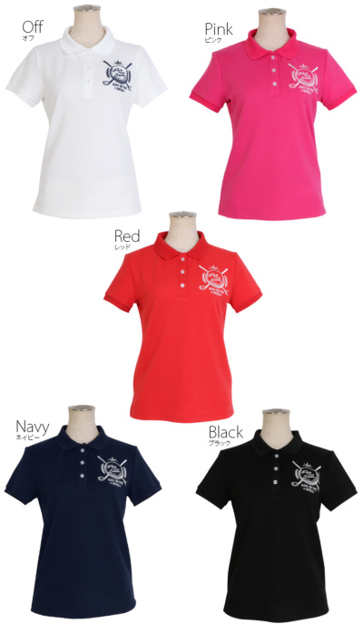 ゴルフ 半袖ポロシャツ レディースM ゴルフウェア ポロシャツ マンシング レディース」の人気商品