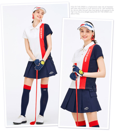 【ランバンスポール】人気ビジューライン×トリコロール 半袖ゴルフポロシャツLL LANVIN SPORT 公式 ランバン スポール アニマル調プリント半袖