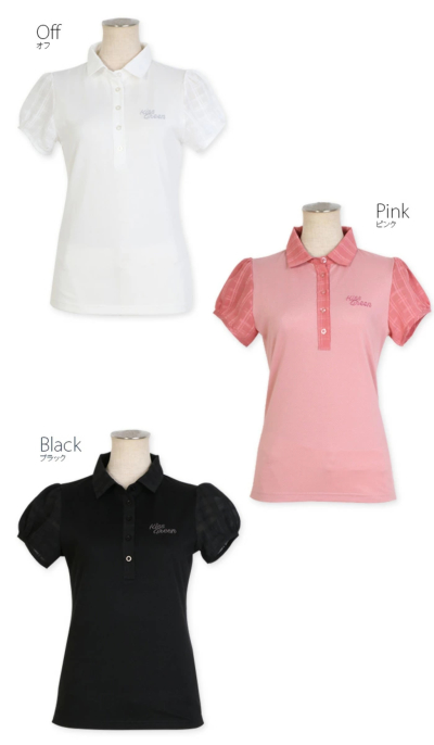 ゴルフ レディース ジーフォア 半袖 トップス シャツ ポロシャツ（ピンク） ゴルフ レディース ジーフォア 半袖 トップス シャツ ポロシャツ
