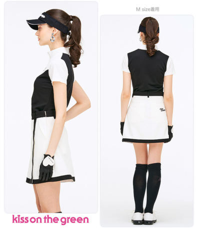 ゴルフウェア レディース スカート 丈長め スカート丈はひざ上5センチ