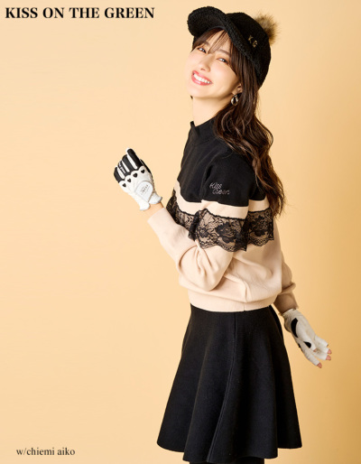 ゴルフ キャップ 帽子 ゴルフウェア レディース キャップ / ファー