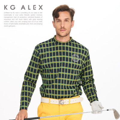 ゴルフウェア セットアップ グリーン チェック柄 チェック柄トップス レディース ゴルフウェア 半袖 送料無料・(100