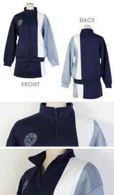 DESCENTE GOLF ダンボールニットジャージージャケット スカート スペクターダンボールニットジャージースカート【アウトレット