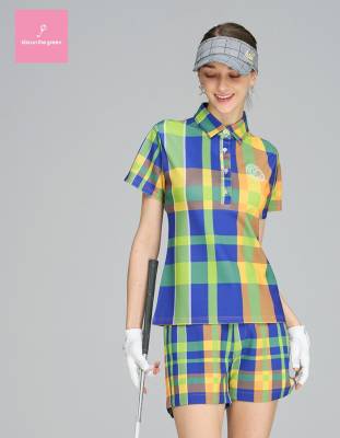 captainshelm golf Cph/Golf チェック柄ショートパンツ ゴルフウェア レディース パンツ ショーパン / チェック柄プリント