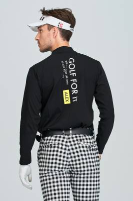 LUXE/R ゴルフウェア メンズ レディース 長袖Tシャツ バック