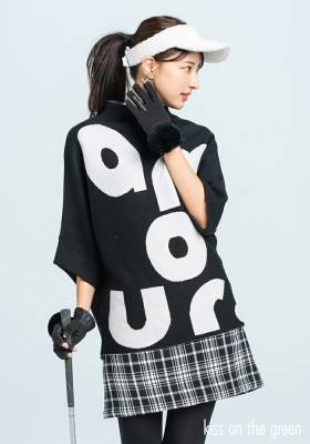 ゴルフウェア レディース ゴルフ スカート ツイード調台形スカート