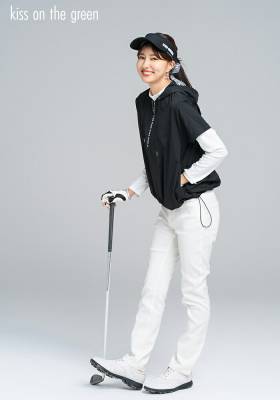 撥水加工】 ゴルフウエア レディース アウター / 半袖 シャカシャ