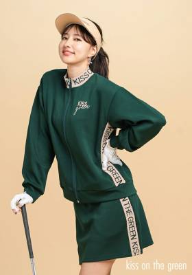 ゴルフ サンバイザー レディース / ロゴ入りツイルサンバイザー