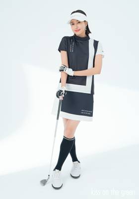 楽天市場】アニュー ゴルフ ウィメンズウーブンカラー