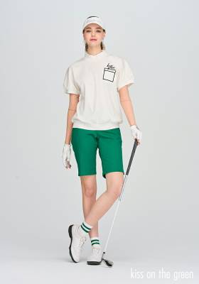 ストレッチハーフパンツ / ゴルフウェア レディース ハーフ