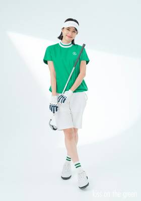 ストレッチハーフパンツ / ゴルフウェア レディース ハーフ