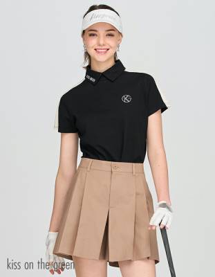 タック入りキュロットパンツ / ゴルフウェア レディース