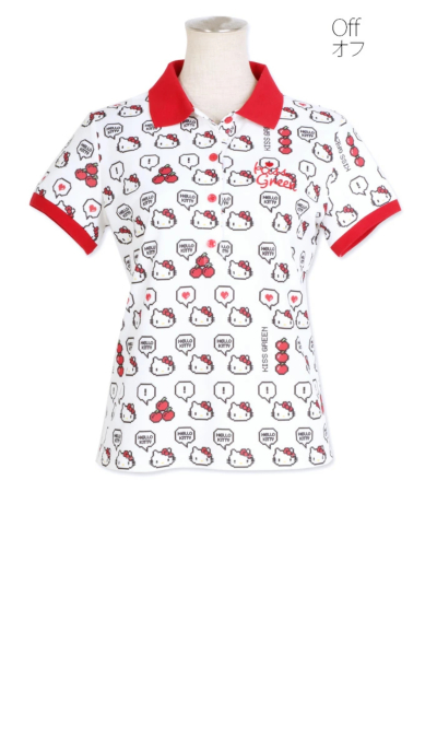 代引手数料&送料無料】限定キティちゃんコラボ☆ドット絵プリント