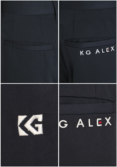 KG-ALEX Basicストレートパンツ / 洗濯してもシワになりにくい素材仕様