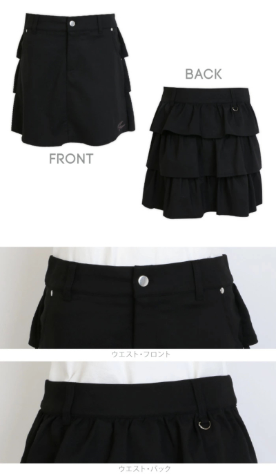 代引手数料&送料無料】 ゴルフウェア レディース スカート 丈