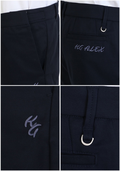 1980円(税込)】ゴルフ メンズ ハーフ パンツ 無地 ハーパン / 新素材