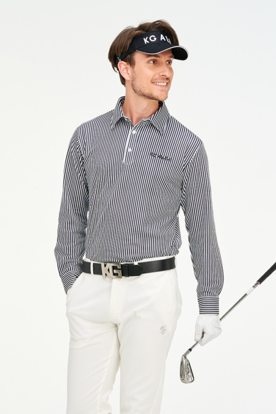 ゴルフ ポロシャツ ゴルフウェア ゴルフ ポロ シャツ メンズ 鹿の子