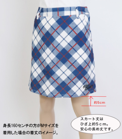 代引手数料&送料無料】チェック柄プリント長袖シャツ＆スカート上下