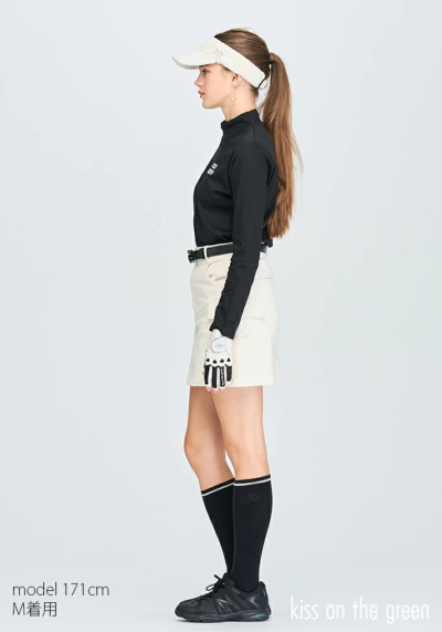 non様　ゴルフスカート ゴルフウェア レディース スカート 無地 カーゴスカート