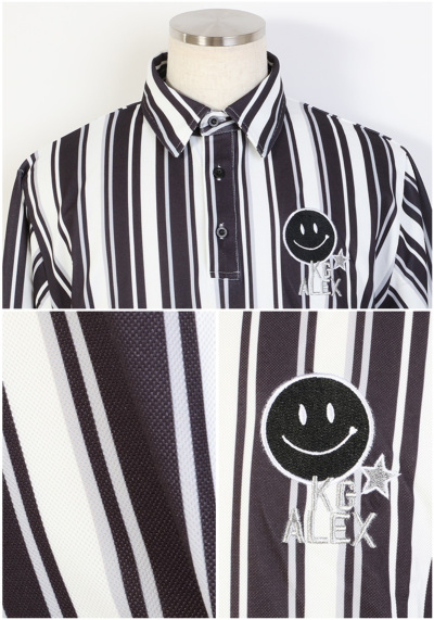 TM：メンズ：Lサイズ：ゴルフウェア 長袖シャツ ツアー TMグラフィック：黒 ゴルフウェア メンズ Tシャツ[品番：MSSK1627696]｜NEXT WALL