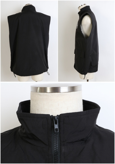 1980円(税込)】ゴルフウェア メンズ アウター ベスト 無地 ビッグ