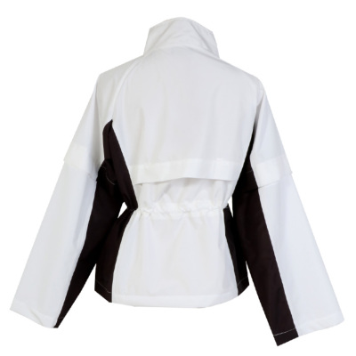 新改良】より軽くソフトに！モノトーンバイカラー柄レインウェア