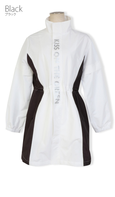 新改良】より軽くソフトに！モノトーンバイカラー柄レインウェア